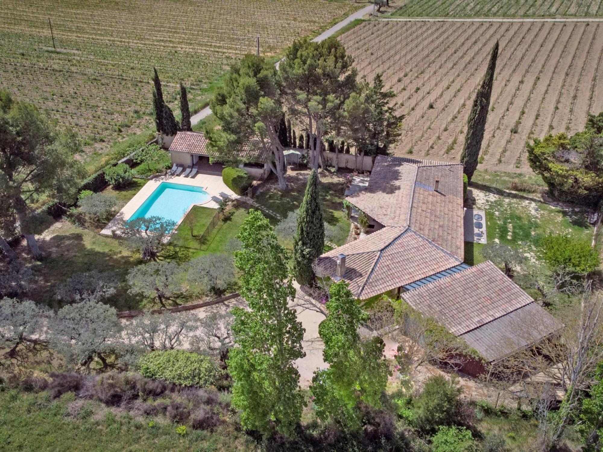 Le Mas Romarin Vila Beaumes-de-Venise Exterior foto